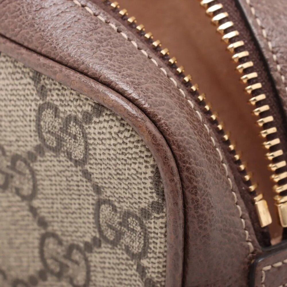 ๐ Gucci GG Supreme Ophidia Shoulder Bag Beige 517350 - Picture 9 of 10